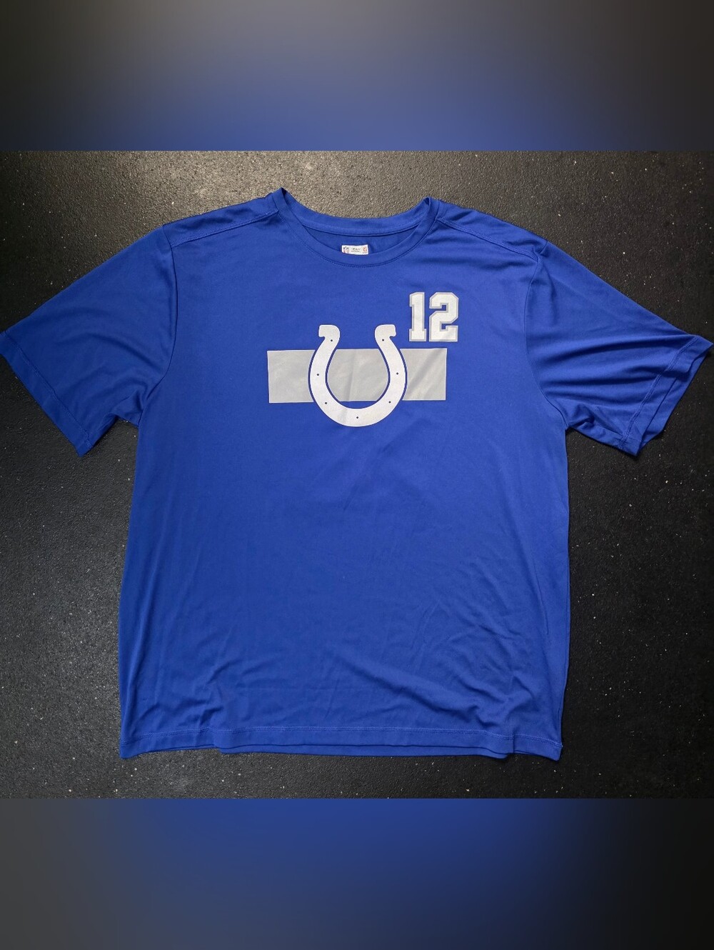 NFL Team Apparel Andrew Luck Indianapolis Colts Shirt #12 TX3 Cool Men’s XL